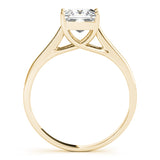 Solitaires Princess Engagement Ring (82652-11/2-TT)