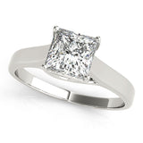 Solitaires Princess Engagement Ring (82652-3/4-TT)