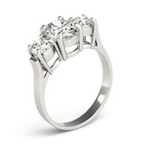 3 Stone Oval Engagement Ring (82740)