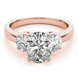 3 Stone Oval Engagement Ring (82752-C)