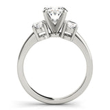 3 Stone Oval Engagement Ring (82752-B)