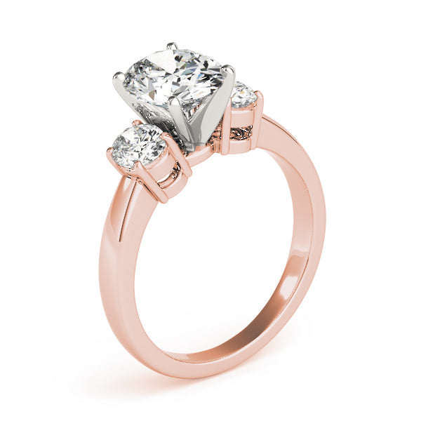 3 Stone Oval Engagement Ring (82752-A)