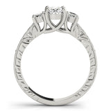 3 Stone Oval Engagement Ring (82818-C)