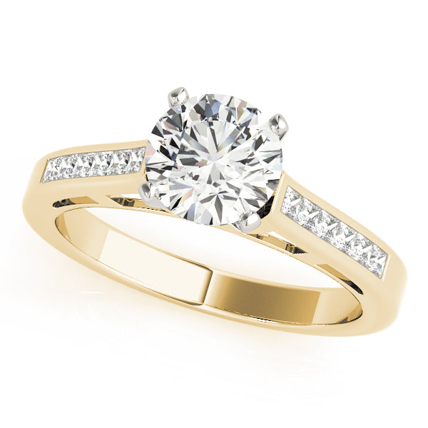 Fancy Shape Princess Remounts Engagement Ring (82836)