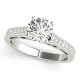 Fancy Shape Princess Remounts Engagement Ring (82836)