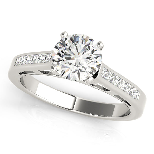 Fancy Shape Princess Remounts Engagement Ring (82836)