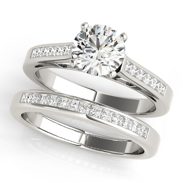 Fancy Shape Princess Remounts Engagement Ring (82836)