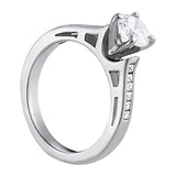 Fancy Shape Princess Remounts Engagement Ring (82836)