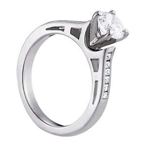 Fancy Shape Princess Remounts Engagement Ring (82836)