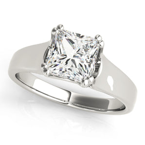 Square Trellis Engagement Ring