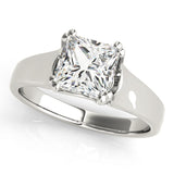 Square Trellis Engagement Ring