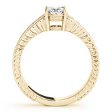 Single Row Prong Set Engagement Ring (82898)