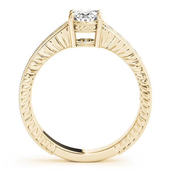 Single Row Prong Set Engagement Ring (82898)