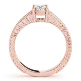 Single Row Prong Set Engagement Ring (82898)