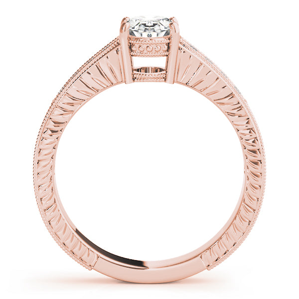 Single Row Prong Set Engagement Ring (82898)