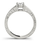Single Row Prong Set Engagement Ring (82898)