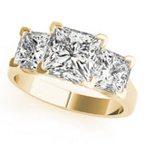 3 Stone Princess Engagement Ring (82942)