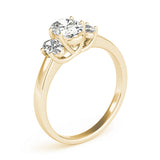 3 Stone Oval Engagement Ring (82943)