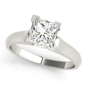 Square Solitaires Princess Engagement Ring