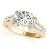 Fancy Shape Marquise Remounts Engagement Ring (83172)