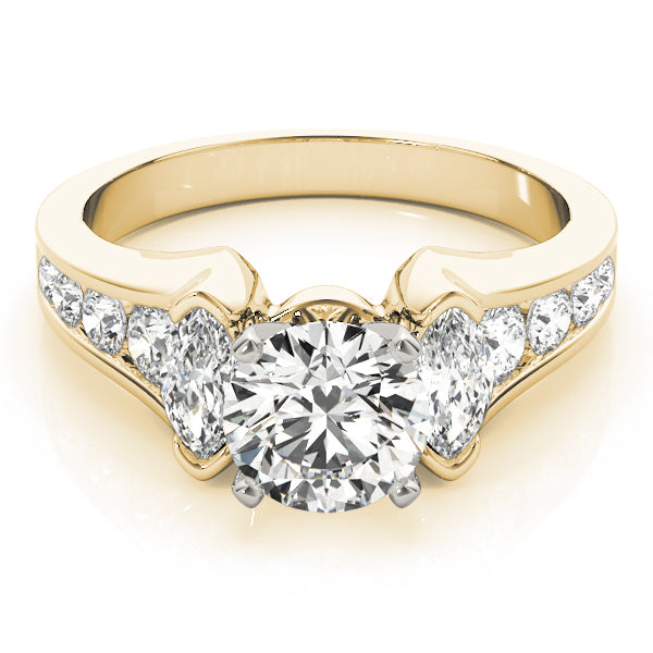 Fancy Shape Marquise Remounts Engagement Ring (83172)
