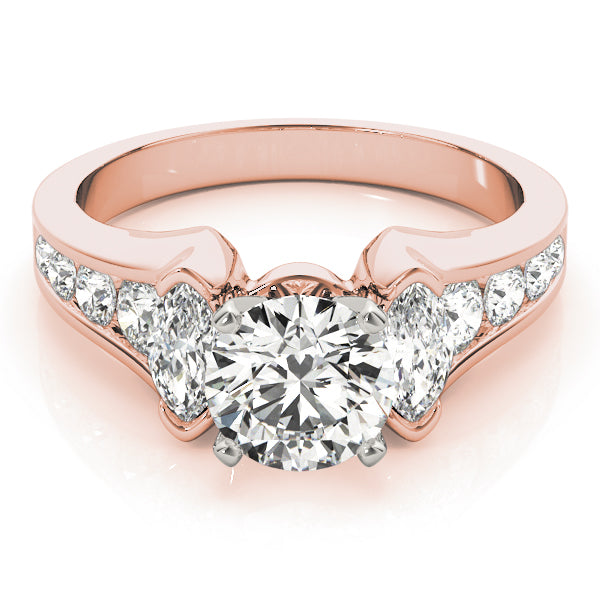 Fancy Shape Marquise Remounts Engagement Ring (83172)