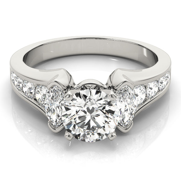 Fancy Shape Marquise Remounts Engagement Ring (83172)