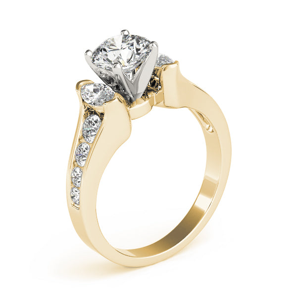 Fancy Shape Marquise Remounts Engagement Ring (83172)