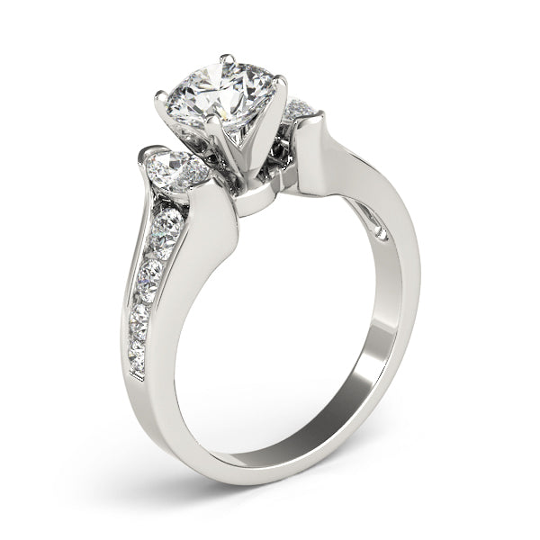 Fancy Shape Marquise Remounts Engagement Ring (83172)