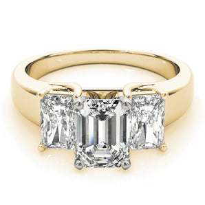 3 Stone Oval Engagement Ring (83232)
