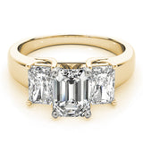 3 Stone Oval Engagement Ring (83232)