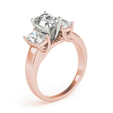 3 Stone Oval Engagement Ring (83232)