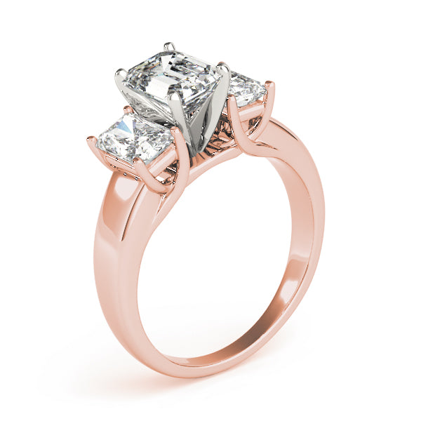3 Stone Oval Engagement Ring (83232)