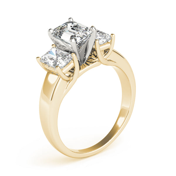 3 Stone Oval Engagement Ring (83232)