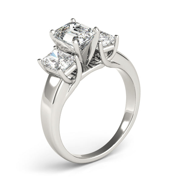 3 Stone Oval Engagement Ring (83232)