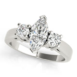 Marquise Color Rings Engagement Ring (83266)