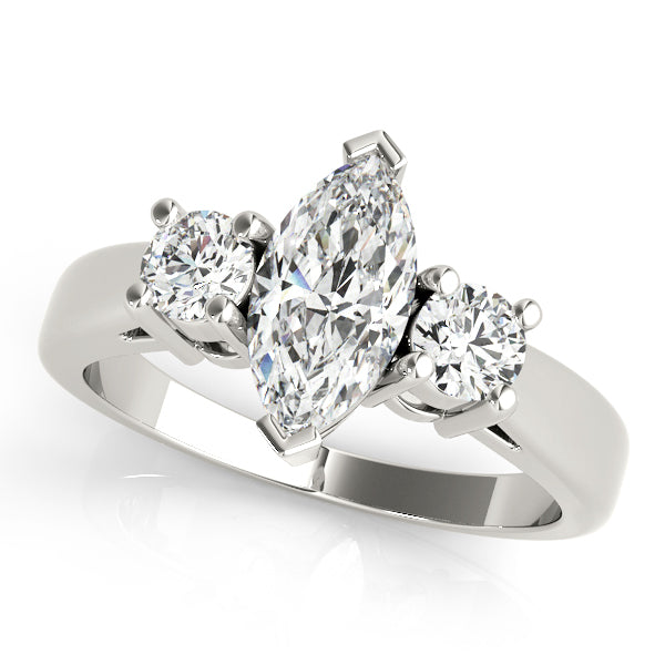 Marquise Color Rings Engagement Ring (83266)