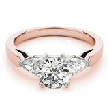 3 Stone Pear Engagement Ring (83365-C)