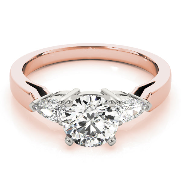 3 Stone Pear Engagement Ring (83365-C)