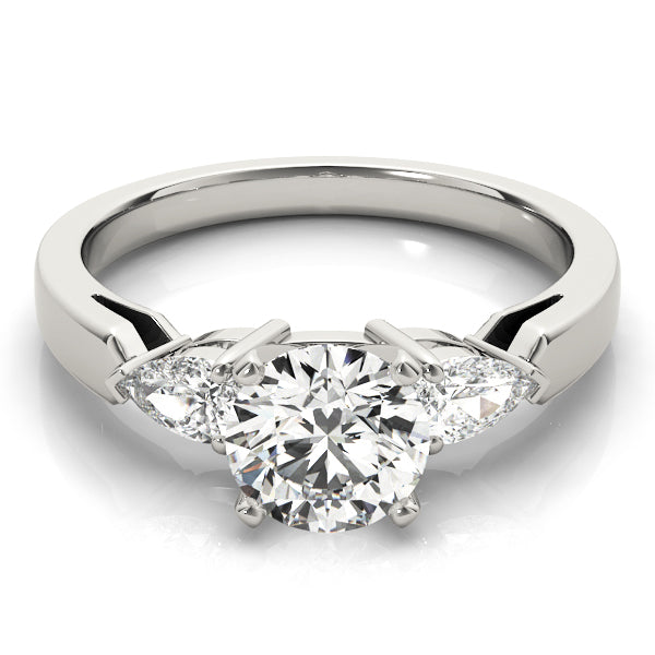 3 Stone Pear Engagement Ring (83365-C)