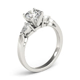 3 Stone Pear Engagement Ring (83365-C)