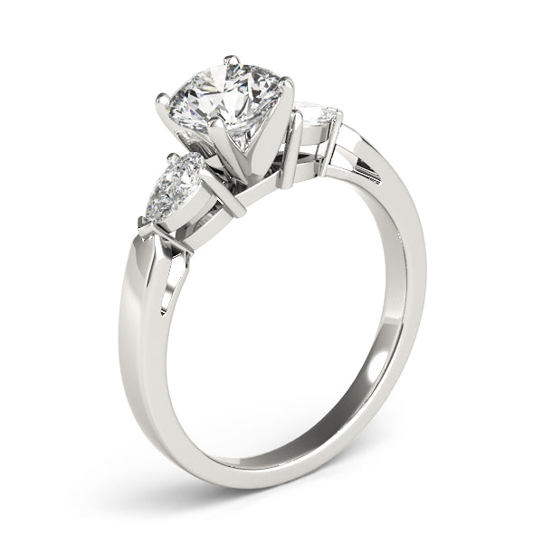 3 Stone Pear Engagement Ring (83365-C)