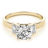 3 Stone Oval Engagement Ring (83382)