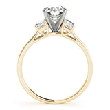 3 Stone Oval Engagement Ring (83382)