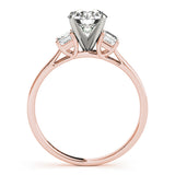 3 Stone Oval Engagement Ring (83382)