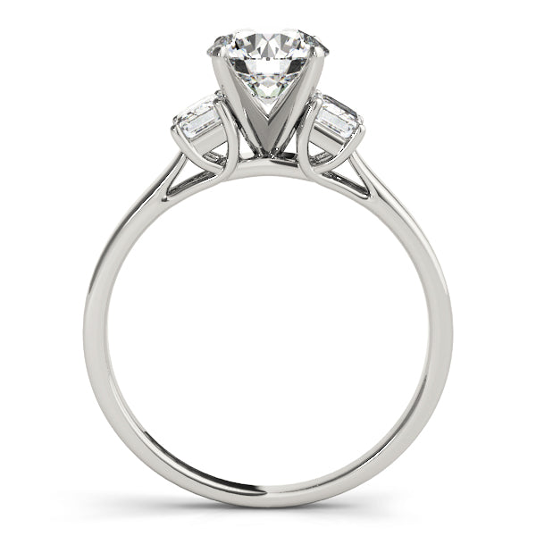3 Stone Oval Engagement Ring (83382)