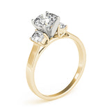3 Stone Oval Engagement Ring (83382)