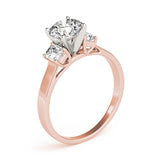 3 Stone Oval Engagement Ring (83382)