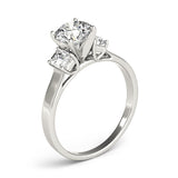 3 Stone Oval Engagement Ring (83382)