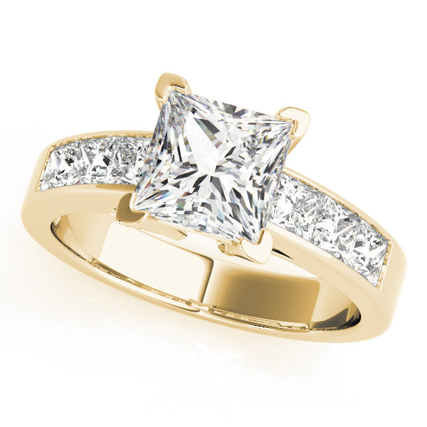 Fancy Shape Princess Remounts Engagement Ring (83414)